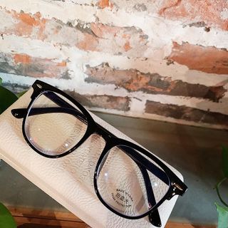 Kính cận thời trang nam nữ gọng vuông mắt không độ bảo vệ mắt chống tia UV, kính mát Unisex 012