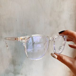 Kính cận thời trang nam nữ gọng vuông mắt không độ bảo vệ mắt chống tia UV, kính mát Unisex 012