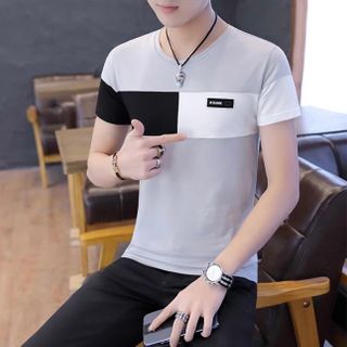 ÁO XÁM PHỐI TRẮNG ĐEN VẢI COTTON XỊN NHẤT HIỆN NAY