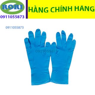 [Có hóa đơn VAT] - Găng tay cao su Nitrile không bột 4.5g size S M L hàng chính hãng công ty S&S GLOVE chất lượng cao tại Đà Nẵng