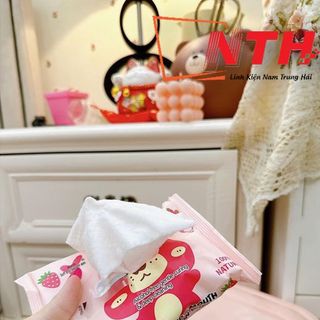 THÙNG 10 BỊCH KHĂN ƯỚT XE NHỰA