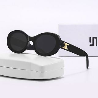 Kính râm mát phong cách reto Hàn Quốc mắt kính không độ chống UV400 tia bức xạ thời trang cháy phố đẹp 261 giá sỉ