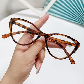 Gọng cận thời trang nữ mắt mèo cá tính chống bức xạ và ánh sáng xanh phong cách Ulzzang Hàn Quốc 094