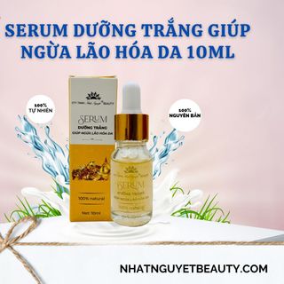 SERUM DƯỠNG TRẮNG GIÚP NGỪA LÃO HÓA DA 10ml (Nhập nguyên thùng 100 hộp / 1 thùng có giá rẻ hơn )