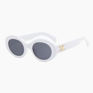 Kính râm mát phong cách reto Hàn Quốc mắt kính không độ chống UV400 tia bức xạ thời trang cháy phố đẹp 261