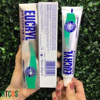 Kem Đánh Răng Tẩy Trắng Trị Hôi Miệng Eucry Toothpaste 62gr (Chuẩn Trung) giá sỉ