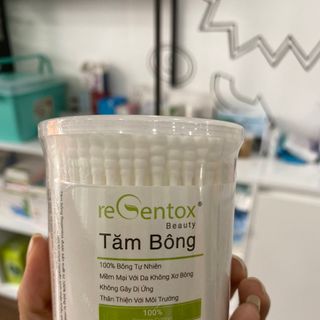 Tăm Bông Regentox hộp tròn 200 que