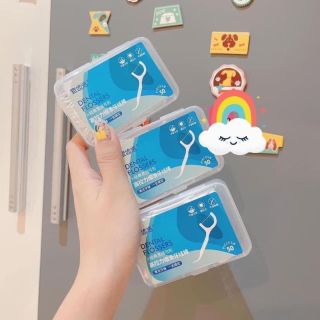 Sét 3 hộp tăm chỉ nha khoa