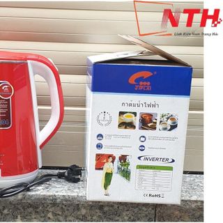 Bình Đun Siêu Tốc 2.5 Lít - JIPLAI- Thái Lan ( Inox 304)