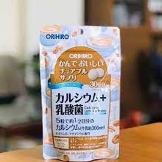 Canxi orihiro Nhật bản bổ sung canxi và lợi khuẩn 150v giá sỉ