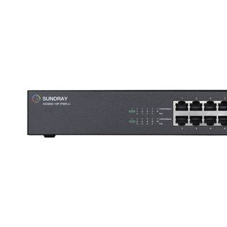Thiết Bị Chuyển Mạch 8 POE Gigabit 2 SFP Sundray XS3000-10P-PWR-LI