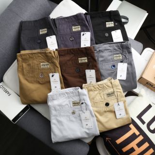 Quần short nam kaki cotton cao cấp, dày dặn