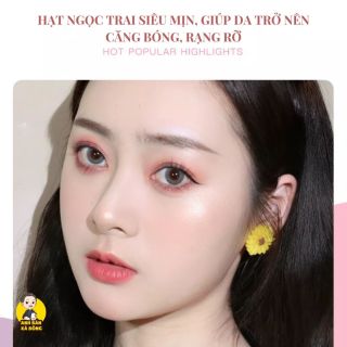 Bông phấn nhũ phát sáng