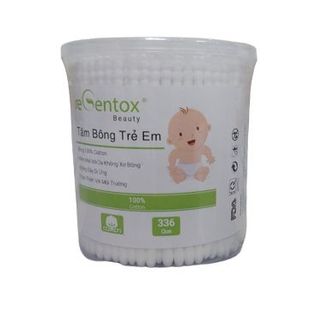 tăm bông trẻ em Regentox hộp tròn 336 que