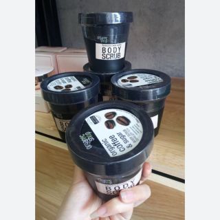 TẨY TẾ BÀO CHẾT TOÀN THÂN ORGANIC SHOP ORGANIC COFFEE & SUGAR BODY SCRUB – 250ML