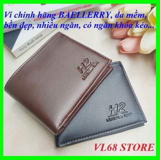 Ví Da Nam Thời Trang, Nhiều Ngăn, Có Khóa Kéo 🎁🎁 FREESHIP🎁🎁 giá sỉ