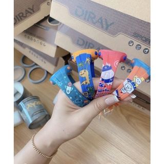 Đồng hồ trẻ em DIRAY 8117 in hình hoạ tiết dễ thương