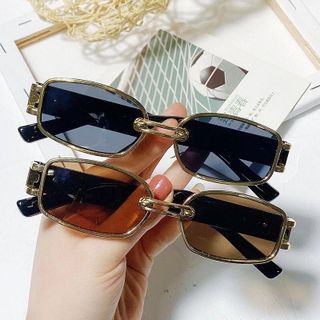 Kính râm mát nữ nam phong cách Cyber Âu Mỹ phụ kiện Rap cực chất chống tia UV400 siêu hot thời trang cháy phố đẹp  248