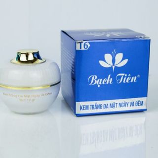 Kem trắng  da mặt ngày và đêm Bạch Tiên 13g