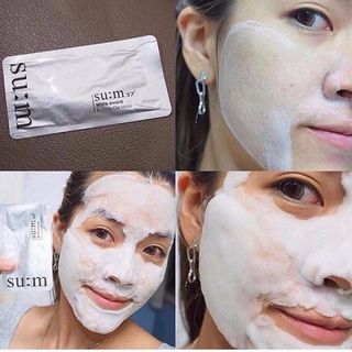 Mặt nạ thải độc sủi bọt Sum 37 Bright Award Bubble De Mask 2ml