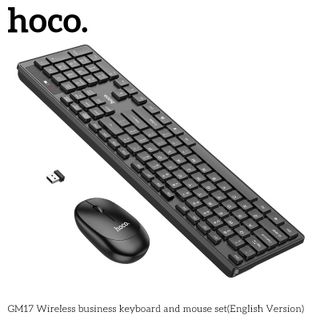 Bộ Bàn Phím Chuột Máy Tính Không Dây Hoco GM17