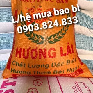 Bao đựng gạo từ thiện 5kg, 10kg có sẵn, quai sách tiện dụng