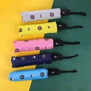 Ô gấu nhiều màu che gấp nhỏ gọn