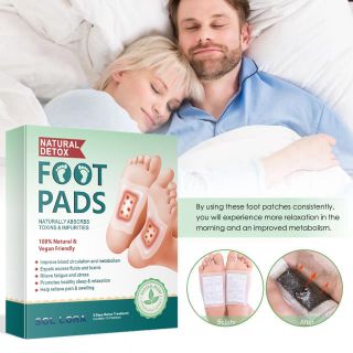 Miếng Dán Thải Độc Detox Ngải Cứu Giảm Mệt Mỏi , Thải Độc Tố Bảo Vệ Sức Khoẻ Cho Bạn Và Người Thân. 1Hop/10mieng ( Hàng, Giá Tận Xưởng )