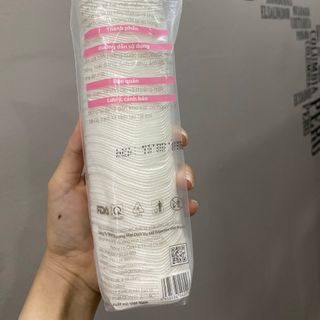 bông tẩy trang Regentox mềm mịn 120 miếng