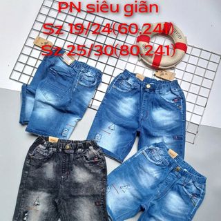 💖Hàng sỉ SG💖 Quần jean lửng bé trai, chất jean cotton mềm mại dễ mặc, từ 14-60 kg, top1dropship_00263_15422108_sg1 giá sỉ