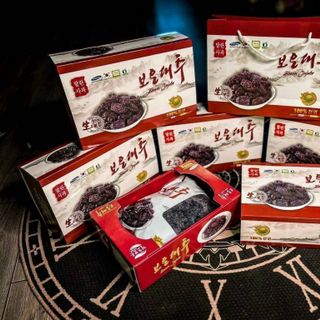 Táo đen nhập khẩu Hàn Quốc