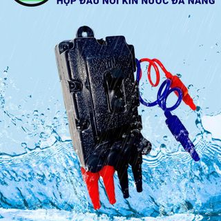 HỘP NỐI (CẦU ĐẤU) RẼ NHÁNH KÍN NƯỚC CHO TRỤ ĐÈN ĐƠN (RA 1 ĐÈN) TANGENT DCS-TR-3S