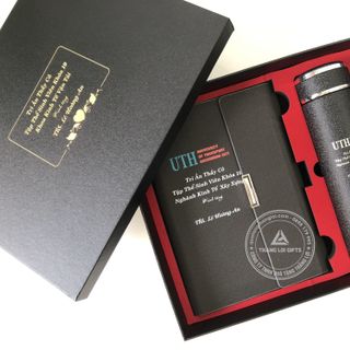 Set Quà Tặng Ý Nghĩa (Sổ tay, Bình giữ nhiệt & Bút ký) – Tri Ân Thầy Cô