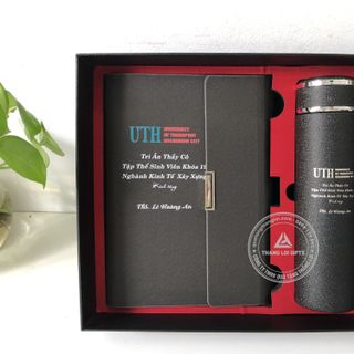Set Quà Tặng Ý Nghĩa (Sổ tay, Bình giữ nhiệt & Bút ký) – Tri Ân Thầy Cô