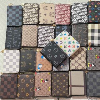 Ví mini, nhiều ngăn nhỏ ngọn, đựng tiền thẻ giấy tờ....