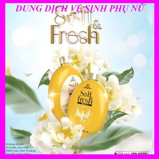 Dung dịch vệ sinh phụ nữ Soft Fresh [Tặng Nước hoa vùng kín] - Dung dịch vệ sinh Đông Anh Collagen X3 - DDVS collagen X3 giá sỉ