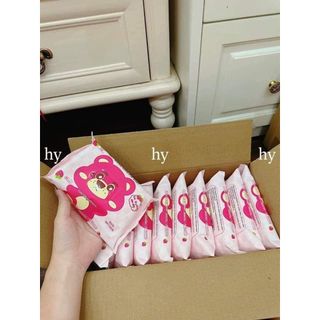 THÙNG 10 GÓI GIẤY ƯỚT GẤU DÂU LOSTO