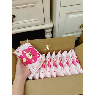 THÙNG 10 GÓI GIẤY ƯỚT GẤU DÂU LOSTO