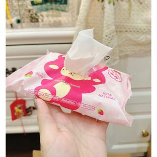 THÙNG 10 GÓI GIẤY ƯỚT GẤU DÂU LOSTO