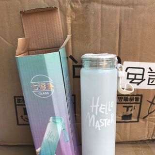 Bình nước thủy tinh Hello Master (kiện 80c) giá sỉ