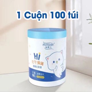 Túi Đựng Rác Có Dây Kéo Loại Siêu Dày Dai Chắc Chắn, Túi Đựng Rác