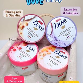 Tẩy tê bào chết Doves nhiều mùi