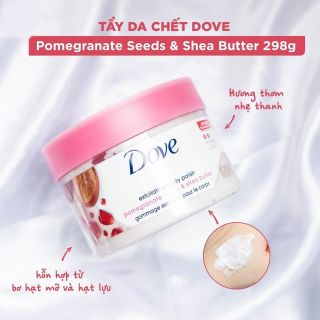 Tẩy tê bào chết Doves nhiều mùi