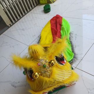 Đầu lân kèm đuôi có đèn