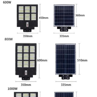 ĐÈN ĐƯỜNG  PIN LIỀN THỂ PLT1000W