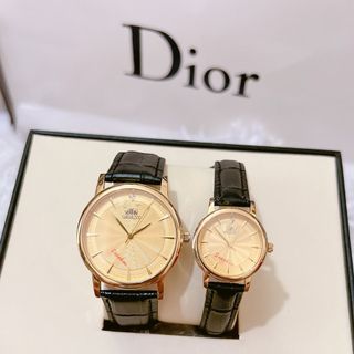 Đồng hồ cặp nam nữ kính shapire máy nhật