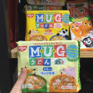 Mì Mug Nissin trắng Nhật Bản vị thịt heo, 4902105016091, hợp tác phân phối bởi Top1Food