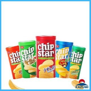 Snack khoai tây YBC Chip Star Nhật Bản ăn vặt cho bé đủ vị, 4903015500120, hợp tác phân phối bởi Top1Food giá sỉ