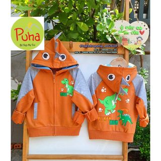 << Buôn sỉ >> - Áo khoác khủng long cho bé, Hàng chính phẩm - top1dropship_00263_305s_sg3