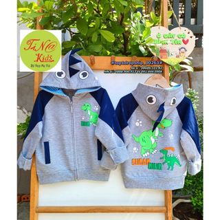 << Buôn sỉ >> - Áo khoác khủng long cho bé, Hàng chính phẩm - top1dropship_00263_305s_sg3